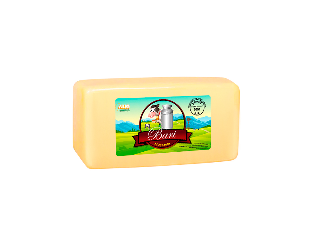MUÇARELA BARI 4 KG (CX 6 PÇ)